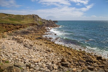 Looking towards Peninnis Head, St Mary's, Isles of Scilly, England