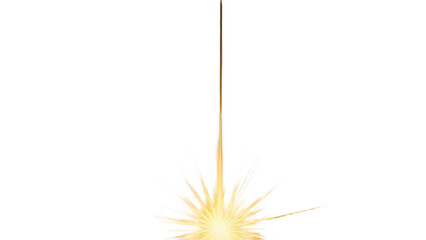 An isolated black and white illustration of a sharp steel needle piercing a broken glass ball next to an old metal lamp and a dark feather