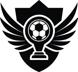 Soccer Emblem Illustration