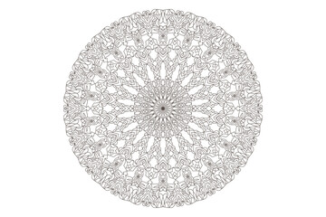 Mandala Design with Beautiful Work