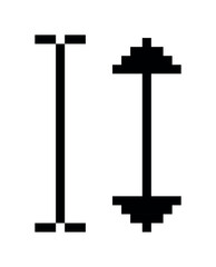 Pixel Arrow Cursor Icons Set – Retro Pointers