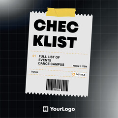 Poster & Social Media Set &ndash; Minimal Modern Design for Finance, Education, Business, Marketing & IT