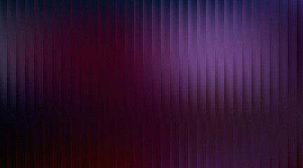 Abstract ribbed surface with a gradient of deep purple and magenta hues