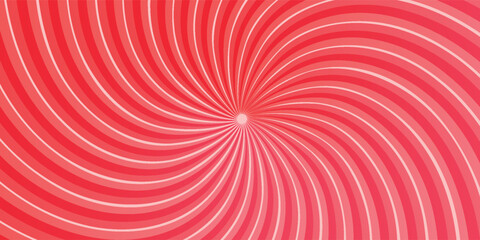 Vibrant Pink Curved Ray star Sunburst Background. Rays Radial geometric Vector Illustration