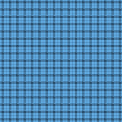 Vibrant blue and black checkered pattern background texture