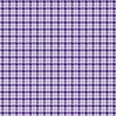 Vibrant purple and white gingham pattern background texture