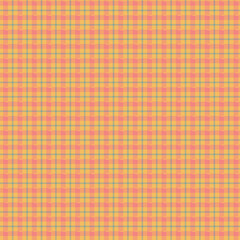 Vibrant pink and yellow gingham pattern background texture