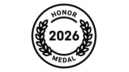 Laurel Wreath Medal Icon