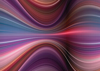Abstract gradient background with colorful wavy lines, modern design