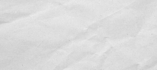 Abstract white crumpled and creased recycle paper texture background