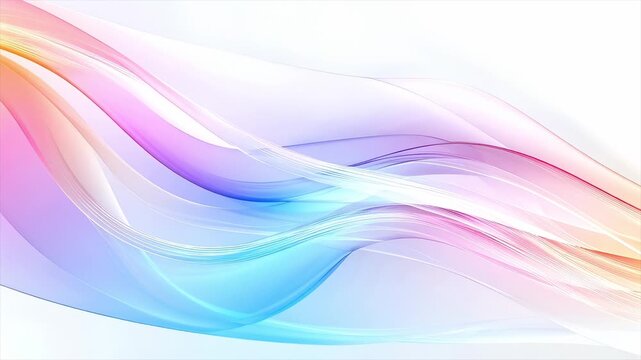 斜めに流れるパステルカラーのグラデーション 背景動画