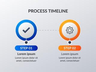 Universal Business & Workflow Infographic Business, Strategy, Corporate, Workflow, Process, Planning, Growth, Timeline, Steps, Execution
