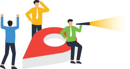 Cybersecurity concept data theft security breach with businessman investigating hacker corporate espionage online fraud digital crime privacy protection risk management finding solution