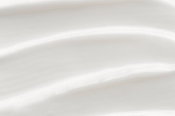 White Cosmetic Cream Texture Background