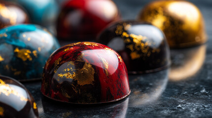 惑星モチーフの高級チョコレート