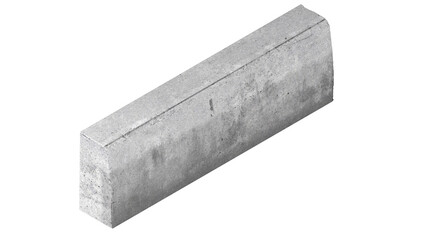concrete barrier isolated