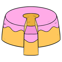 illustration hand drawn isolated vector