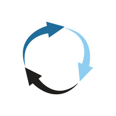 arrow  logo icon illustration flat