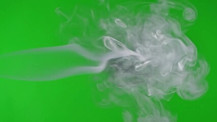 Aurora Borealis Slow Rotation with slow rotation with smoke layers, effect ad_ready green screen smoke trails style featuring smoke,