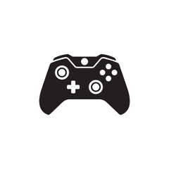 Video game controller or gamepad flat icon for apps and websites © Joyadobe