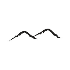 mountain  logo icon illustration flat