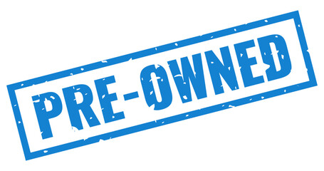 Pre-owned grunge ink seal