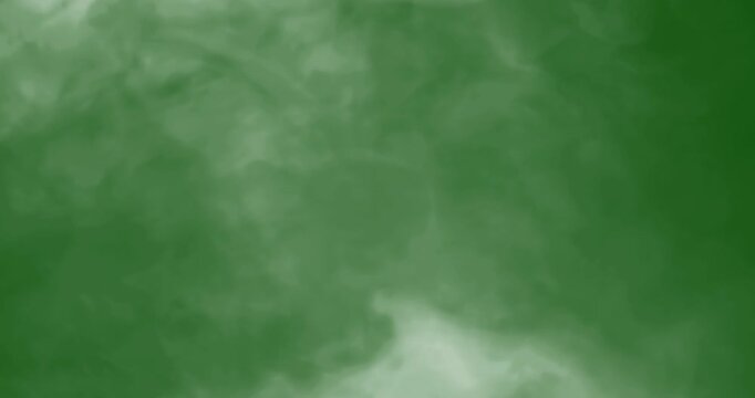 shock wave abstract smoke cosmic explosion shockwave energy on chroma key green screen background