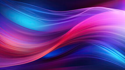 Vibrant multicolored wavy abstract background with dynamic pink blue purple hues
