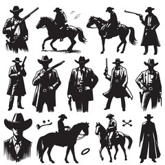 cowboy silhouette