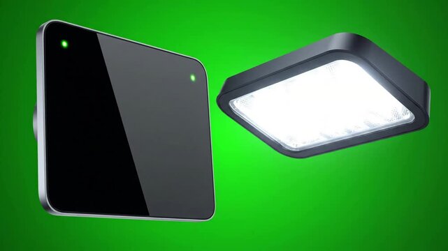 Smart Plug Activates Garage Lighting with smart plug in garage: power effect videos Mission Smart Home Devices V4 (real life