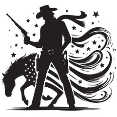 cowboy silhouette