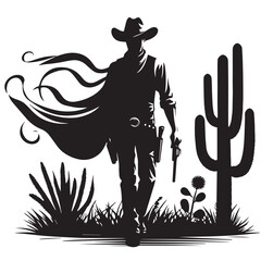 cowboy silhouette