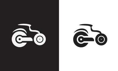 simple and modern tractor logo design template elements