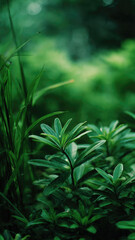 Obraz premium Lush Greenery Still Life