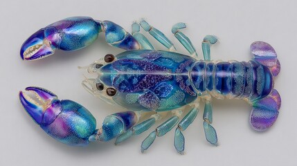 Fototapeta premium lobster on a white background