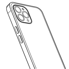 Modern smartphone with quad camera © AE