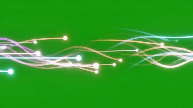 Status indicator animation with smart plug in hallway: status effect videos Mission Smart Home Devices (real life environments) style