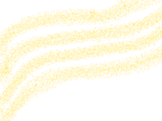 Abstract yellow brush strokes on a black background illustration
