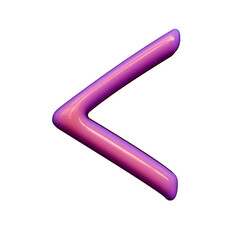 Obraz premium Alphabet number and symbol 3D Word Title Luminous Minty Digital Sphere