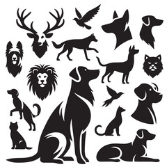 The Shape of a Good Dog  or dog silhouette