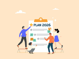 The team is working on planning for 2026, setting goals and developing marketing team plans