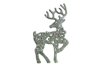 Santa's Reindeer standing with one leg raised