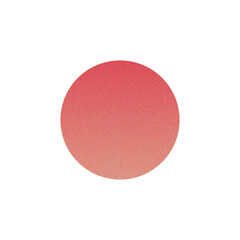Cosmic Grainy Gradient Circle on Transparent Background. Retro Abstract Minimalist Design  © ViziNexus