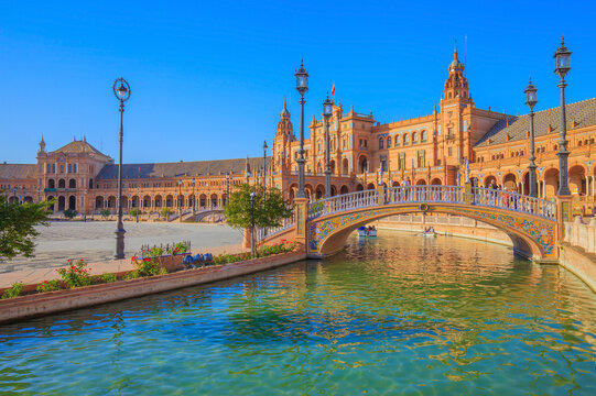 Plaza de Espa&ntilde;a, S&eacute;ville	