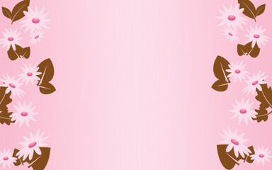 Soft Spring Flowers Background