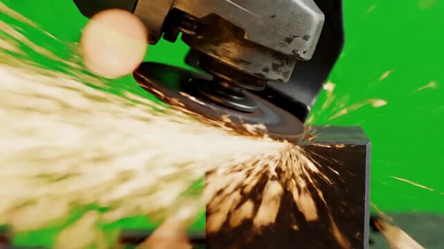 Abstract motion of rotating shaft and wire stripping mechanism with rotary tool deburring with rotary effect videos Mission Cordless