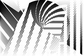 op art modern background, creative dynamic halftone lines pattern, vector texture