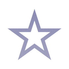 ​Abstract Grainy Gradient Star PNG. Single Five Pointed Star Icon with Retro Noise Texture. Trending Y2K Aesthetic Design Element for UI/Web Graphic