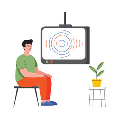 Online Shopping App PNG image on Transparent Background.