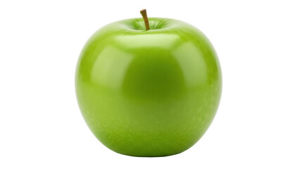 Isolated Granny Smith apple, healthy food product, fresh fruit, vitamins and nutrients